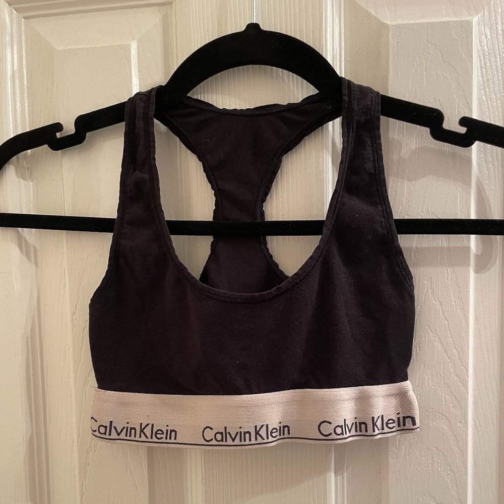 Black Calvin Klein Sports Bra